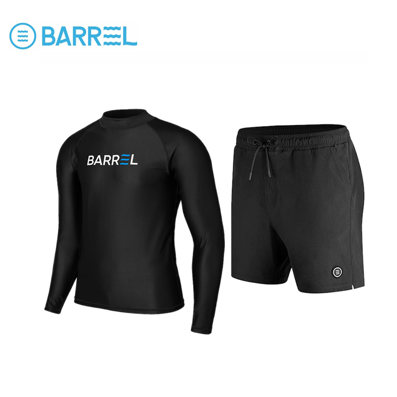 Male Black Classic Circle + Black Shorts package